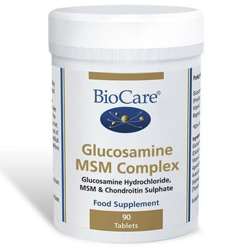 BioCare Glucosamine MSM Complex 90's Tablets