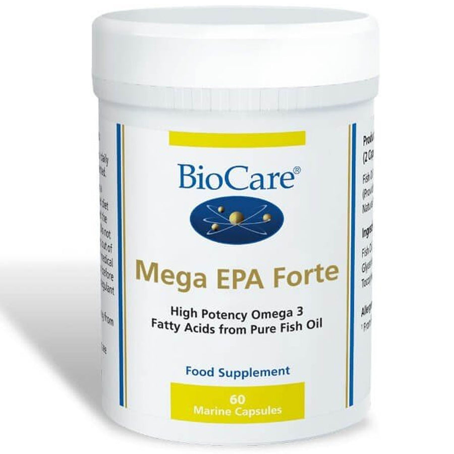 BioCare Mega EPA Forte (Omega-3 Fish Oil) 60 Capsules