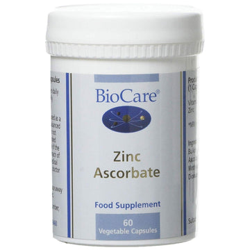 BioCare Zinc Ascorbate 60 Capsules