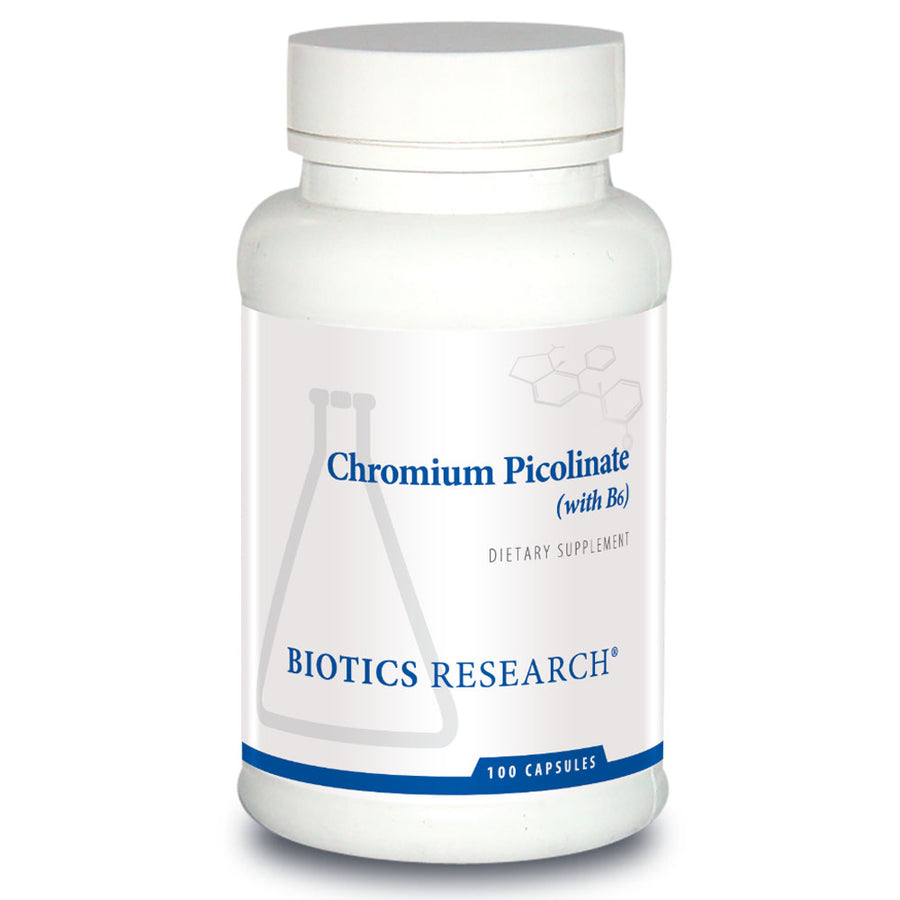 Biotics Research Chromium Picolinate 100 Capsules