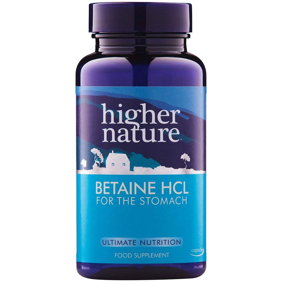 Higher Nature Betaine HCL 90 Capsules