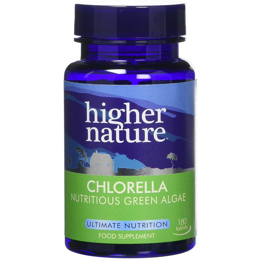Higher Nature Chlorella Green Superfood Supplement 180's