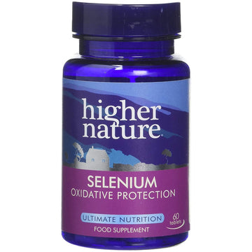 Higher Nature Selenium 200ug 60 Tablets