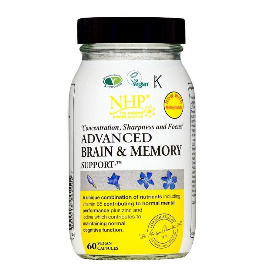 Natural Health Practice (NHP) Advanced Brain and Memory 60 Capsules