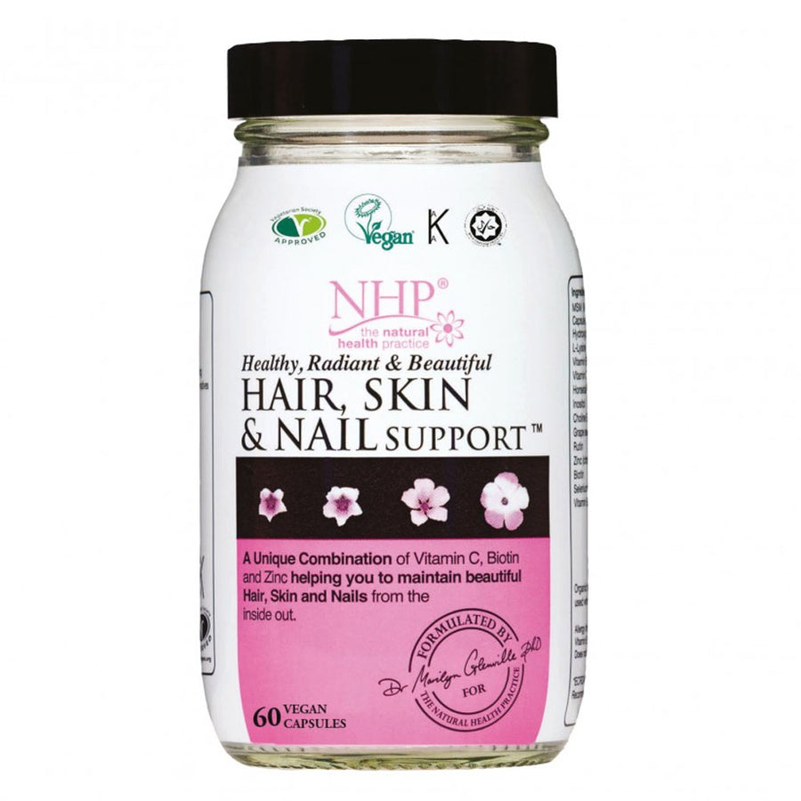 Natural Health Practice (NHP) Hair Skin and Nail Support 60 veg Capsules