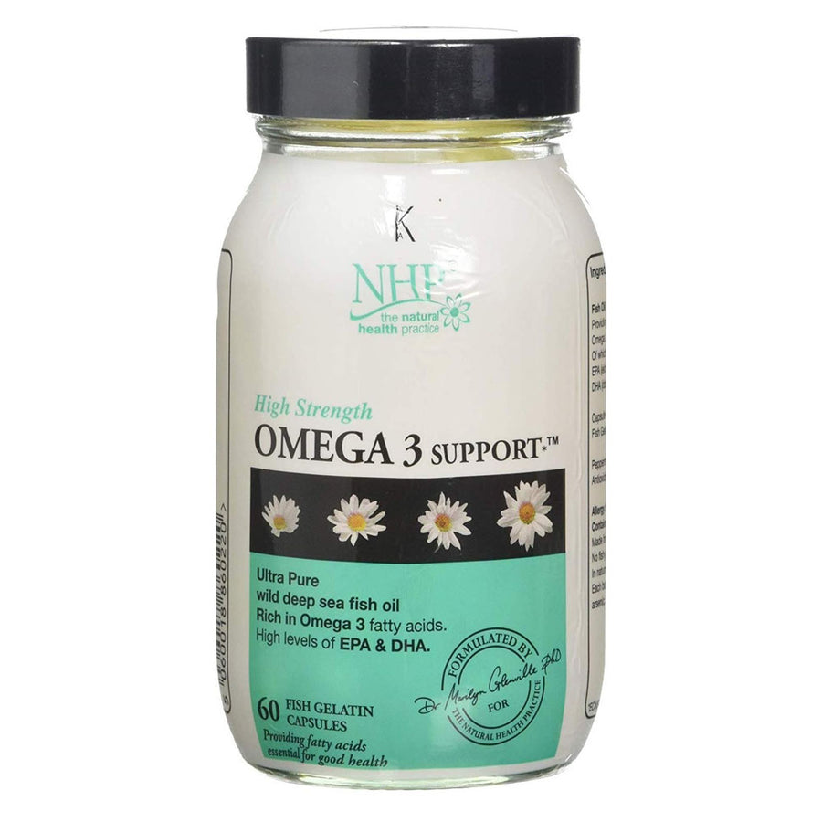 Natural Health Practice (NHP) Omega 3 Support 60 Capsules
