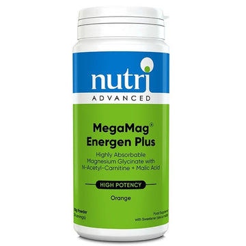 Nutri Advanced MegaMag Energen Plus (Orange) Magnesium Powder 225g