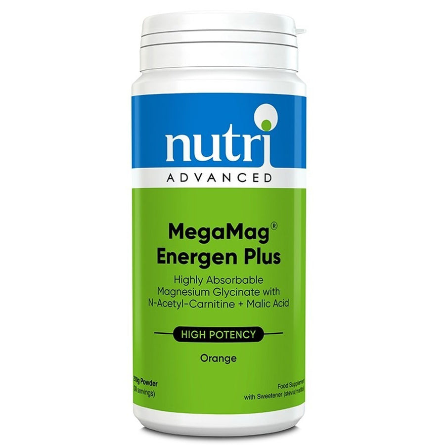 Nutri Advanced MegaMag Energen Plus (Orange) Magnesium Powder 225g